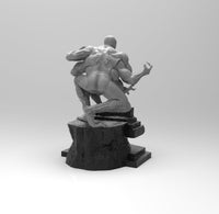 A599 - Comic character design, Spider Doppelganger with six arms, STL 3D model design print download files