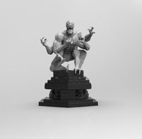 A599 - Comic character design, Spider Doppelganger with six arms, STL 3D model design print download files