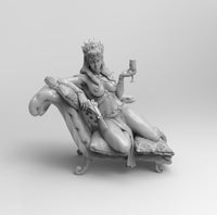 F474 - Movies character design, The Thejah Thonis Sexy character statue, STL 3D model design print download files