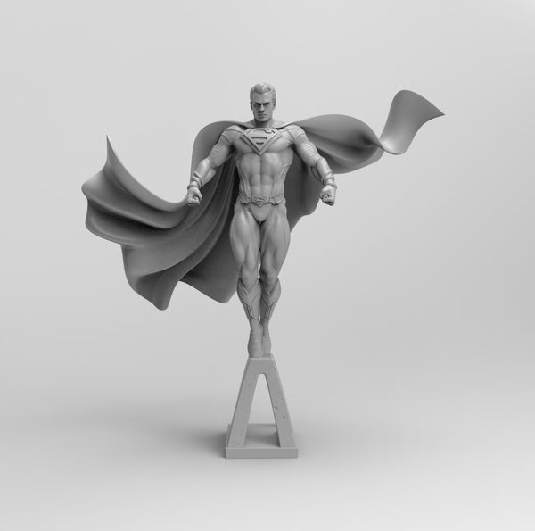 DL001 - Super Body Men, Super heroes Character design, STL 3D model design print download files
