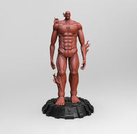 A600 - Anime character design, The attack mega titan, STL 3D model design print download files