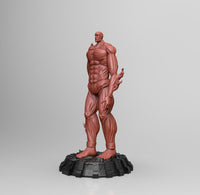 A600 - Anime character design, The attack mega titan, STL 3D model design print download files