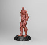 A600 - Anime character design, The attack mega titan, STL 3D model design print download files