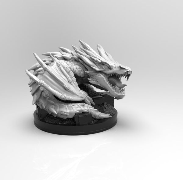 E578 - movie character design, The Horbit dragon character design, STL 3D model design print download files