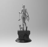 A597 - Cartoon character design, The cat and cat girl, STL 3D model design print download files