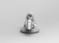 A269 - Anime character design, Rei Ayami in command room, STL 3D model design print download file