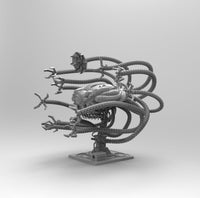 A588 - Movie Character design, Matrix defender octopus, STL 3D model design print download file