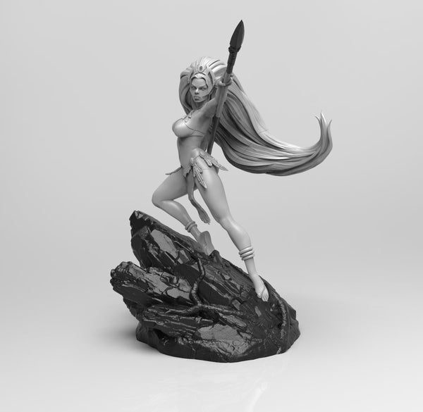 A612 - Cartoon character design , 3 type storm design, STL 3D model design print download files