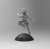 A620 - Anime character design , The first generation Saiya man, STL 3D model design print download files