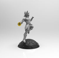 A620 - Anime character design , The first generation Saiya man, STL 3D model design print download files
