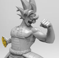 A620 - Anime character design , The first generation Saiya man, STL 3D model design print download files