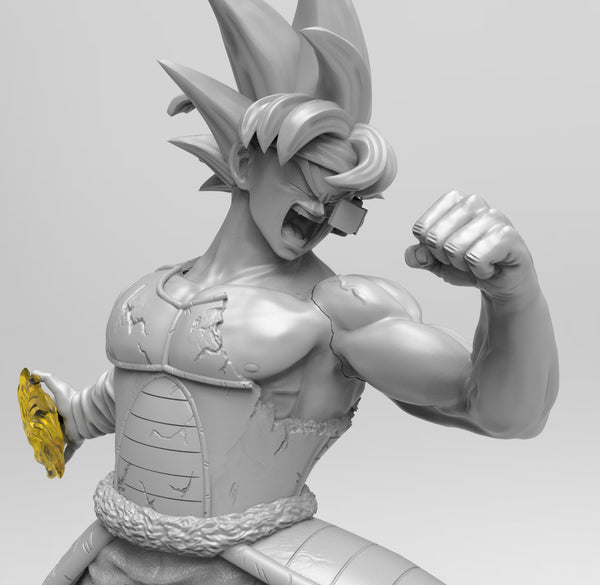 A620 - Anime character design , The first generation Saiya man, STL 3D model design print download files