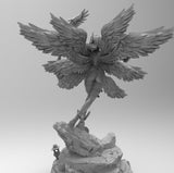 B118 - Sexy angel woman, Japan anime character with bow, STL 3D model design print download files