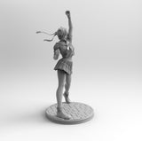 F540 - Games Character statue design , Sakura STL 3D model design print download files