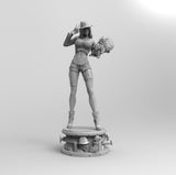 F539 - Freddy sexy female Design , Movie Character design statue, STL 3d Model design print download file