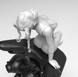 E259 - NSFW Cyborg girl design, Hot and sexy girl with robot, STL 3D model design print download files