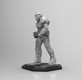 A728 - Games character design, The Dooms Slayer men with shotgun, STL 3D model design download print files