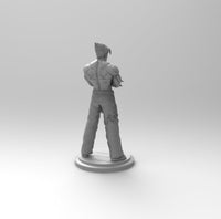 A157 - Games Character design, Tekken character Jin Kazama, STL 3D model design print download files