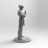 A157 - Games Character design, Tekken character Jin Kazama, STL 3D model design print download files