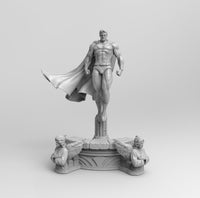 A187 - Superman, Comic character design, STL 3D model design print download file