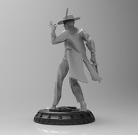 A674 - Movies character design statue, The green head guy with gun, STL 3D model design print download files