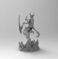 F534 - Demon Girl Character design, The Succubus Statue, STL 3D model design printable download files