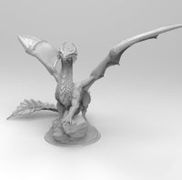 A191 - Legendary Creature design, Brass Dragon, STL 3D model design print download files