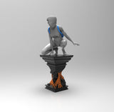 E268 - Comic character design, The Spider Gwan with backpack, STL 3D model design print download files