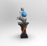 E268 - Comic character design, The Spider Gwan with backpack, STL 3D model design print download files
