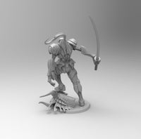 A169 - Legendary heroes, The Katana Dragon Slayer , STL 3D model design print download files