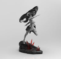 A713 - NSFW character design, The A. Wallenstein Girls with sword, STL 3D model design print download files
