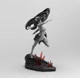 A713 - NSFW character design, The A. Wallenstein Girls with sword, STL 3D model design print download files
