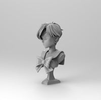 B143A - Anime character design , The Sailormoon Uranus statue, STl 3D model design print download files