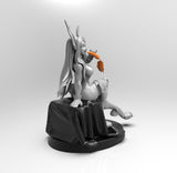 A731 - Anime character design, The rabbit fighter with carrot, STL 3D model design print download files
