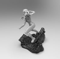 A738 - Comic character design, The 2 Clws X23 , STL 3D model design print download files