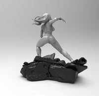 A738 - Comic character design, The 2 Clws X23 , STL 3D model design print download files