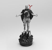 A759 - Games character design, The DS Higgs statue, STL 3D model design print download files