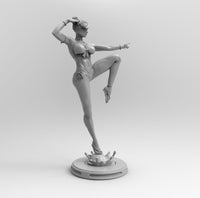 B180 - Games Character design , Chun lee the bikini version, STL 3D model design print download file
