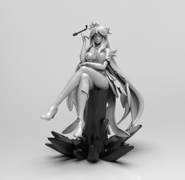 A732 - NSFW Games character design, The Genshin Nin Guang Character , STL 3D model design print download files