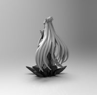 A732 - NSFW Games character design, The Genshin Nin Guang Character , STL 3D model design print download files