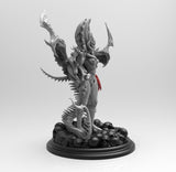 A757 - Demonic character design, The demon witch, STL 3D model design print download files