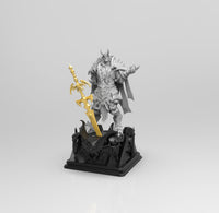 A774 - Character design, The sire of the denathruis, STL 3D model design print download files