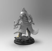A775 - Character design statue, The Blight caller character, STL 3D model design print download files