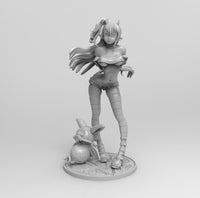 B179 - Anime character design, Seven Sin hot girl, STL 3D model design print download files