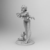 B179 - Anime character design, Seven Sin hot girl, STL 3D model design print download files