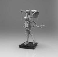 E252 - Games character design, The Ayane Dead and live character ,STL 3D model design print download files