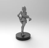 F550 - Games Character design, Hot tifa pose 001 from final fantasy 7 , STL 3D model design print download files