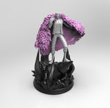A648 - Anime character design, The Flamingo Guy man, STL 3D model design print download files