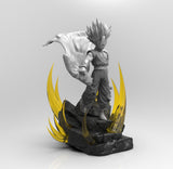 E052 - Anime character design, the wu kong's son with cape, Sun wu fan, STL 3D model design print download files
