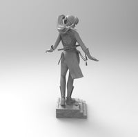 B184 - Games character  design, Hot kasumi ninja DOL,STL 3D model design print download file